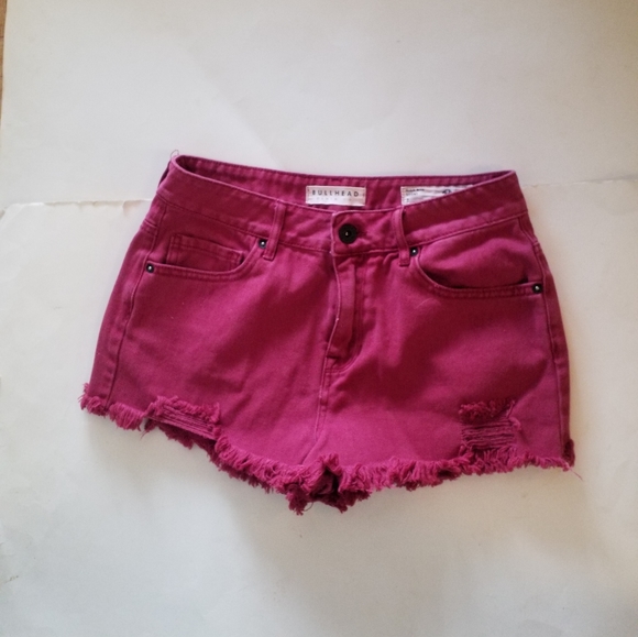 Summer Chic Women's Blue Denim Shorts Size 12 •a